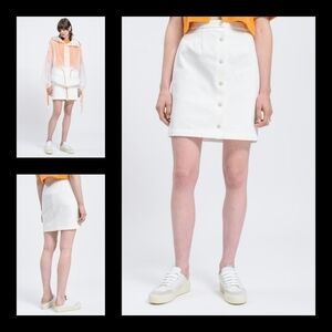 SUNNEI MINI SKIRT - WHITE